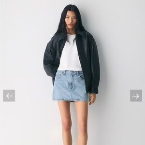 Aritzia denim forum Denim Mini Skirt